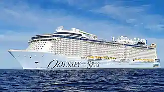 Royal Caribbean первый круиз Odyssey of the Seas